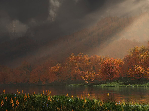 rb_indiansummer Indian Summer, by Ryan Bliss. Image copyright digitalblasphemy.com.